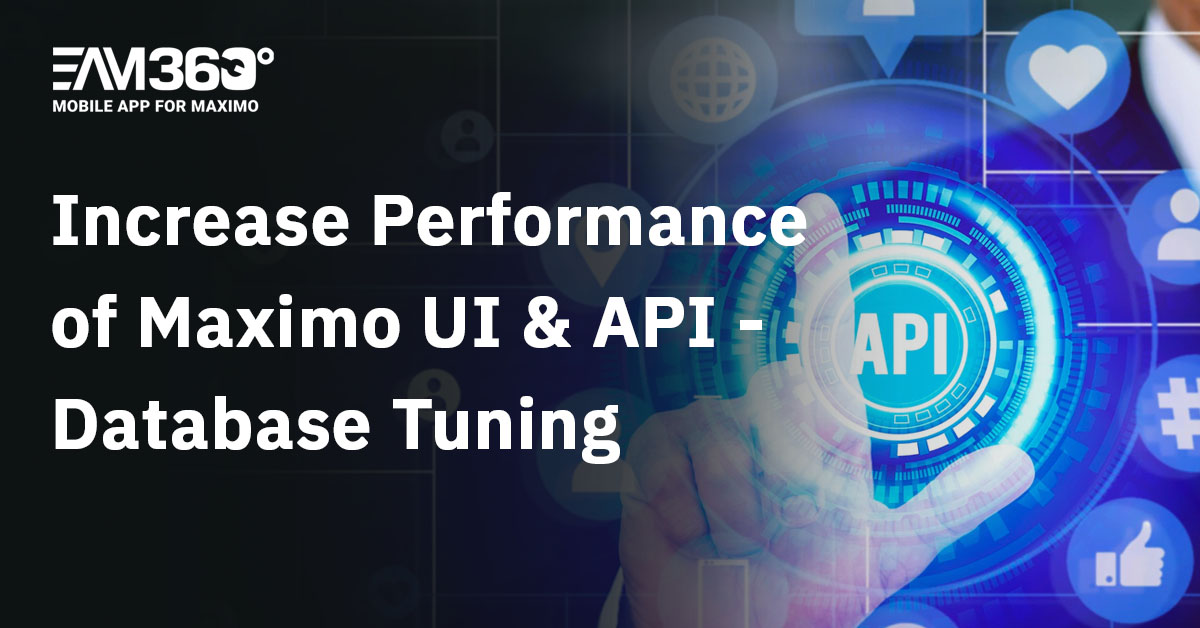eam360sedin's tweet image. Facing constant issues of slow #API Performance, slowness on #Maximo UI?
Read our blog to see various steps that can be taken as part of #DatabaseTuning to increase the #performancemonitor of APIs and Maximo UI: bit.ly/3Vr0Rt8
#cmms #eam360 #IBMMaximo #MaximoWorkflow
