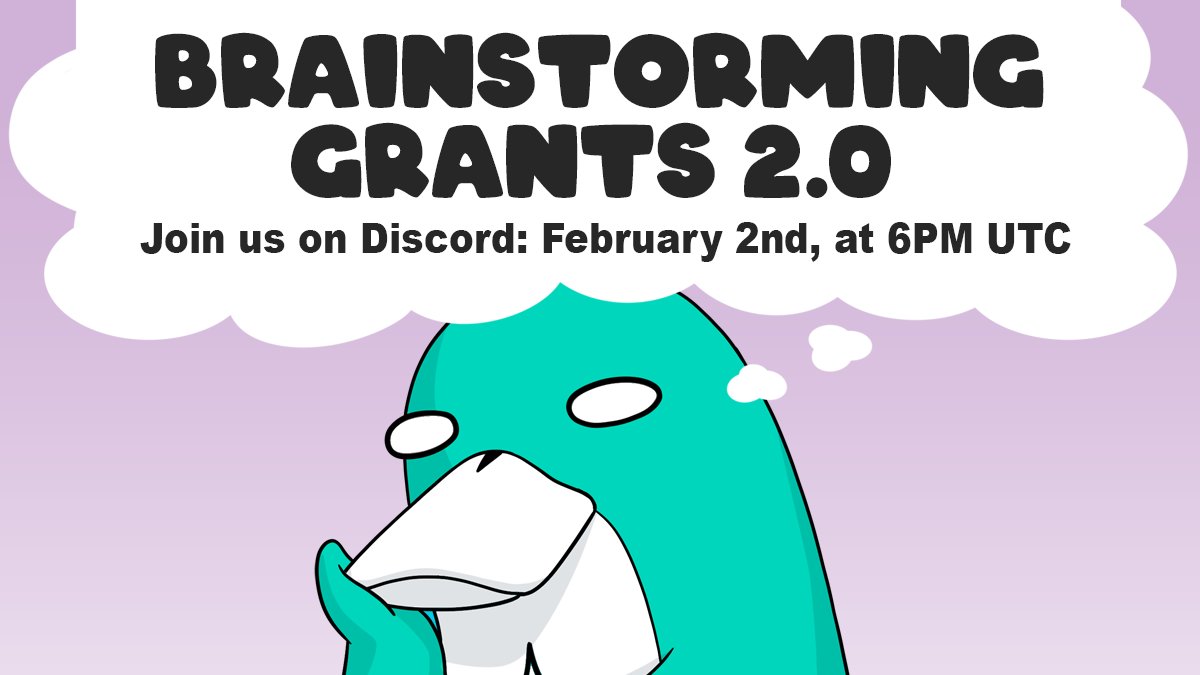 We’re relaunching our Community Grants Program and we need your help!

What would you love to see the byWassies team build?

Submit your idea(s) in the google form below and join us on our Discord, February 2nd at 6PM UTC for a brainstorming session hosted by @TimNCox

⬇️