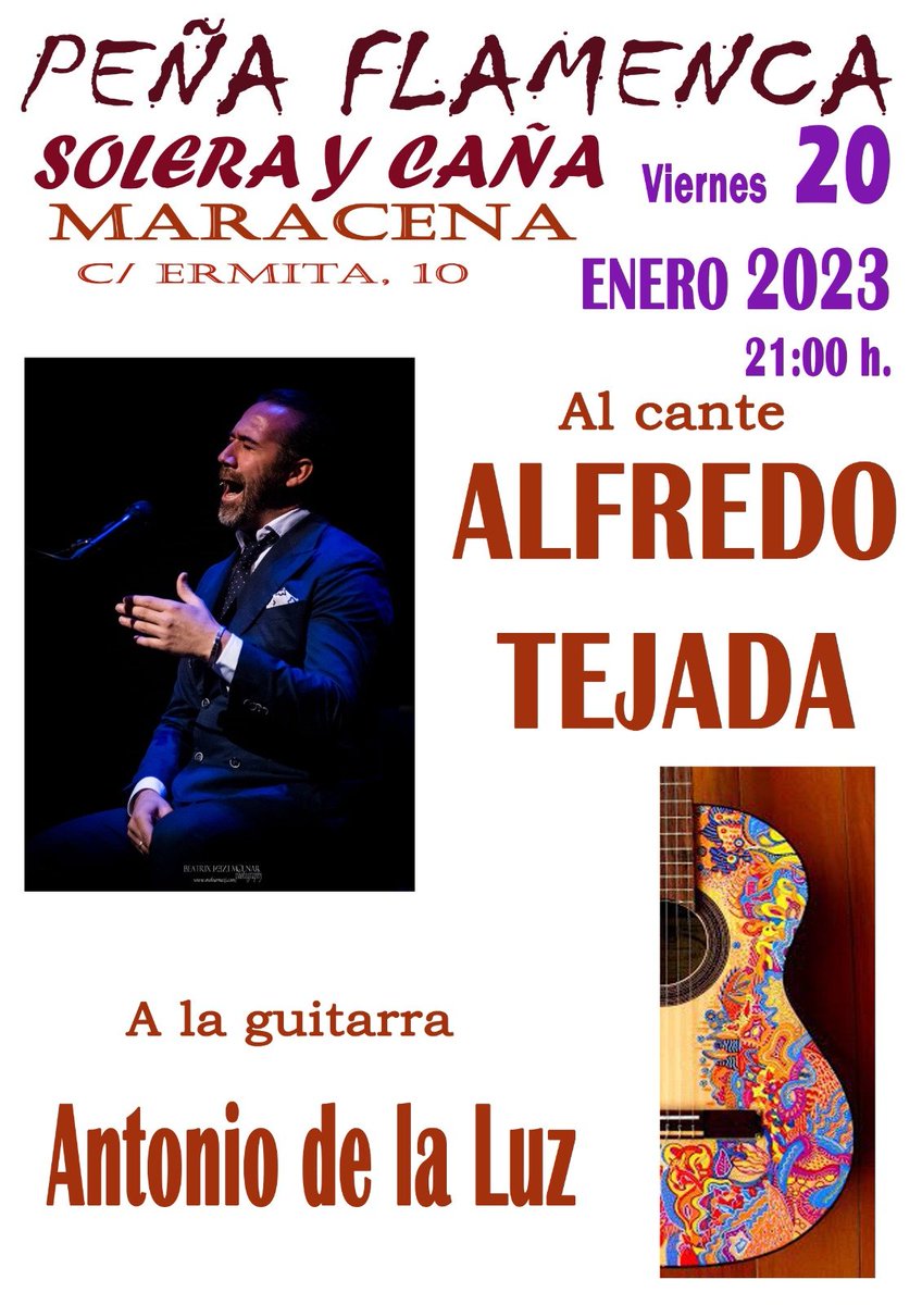 Nuevo año, más ilusión, ambiente fantástico y artistas inmensos como <a href="/AlfredoTejada79/">Alfredo Tejada</a>  ganador de la lámpara Minera. Bienvenido a tu casa !!! Te esperamos ☝🙌