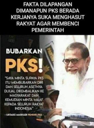 @hardye76 Nemu meme lawas
Pendirinya minta PKS dibubarkan
AYO YO AYO
#BubarkanPKS
#BubarkanPKS
#BubarkanPKS