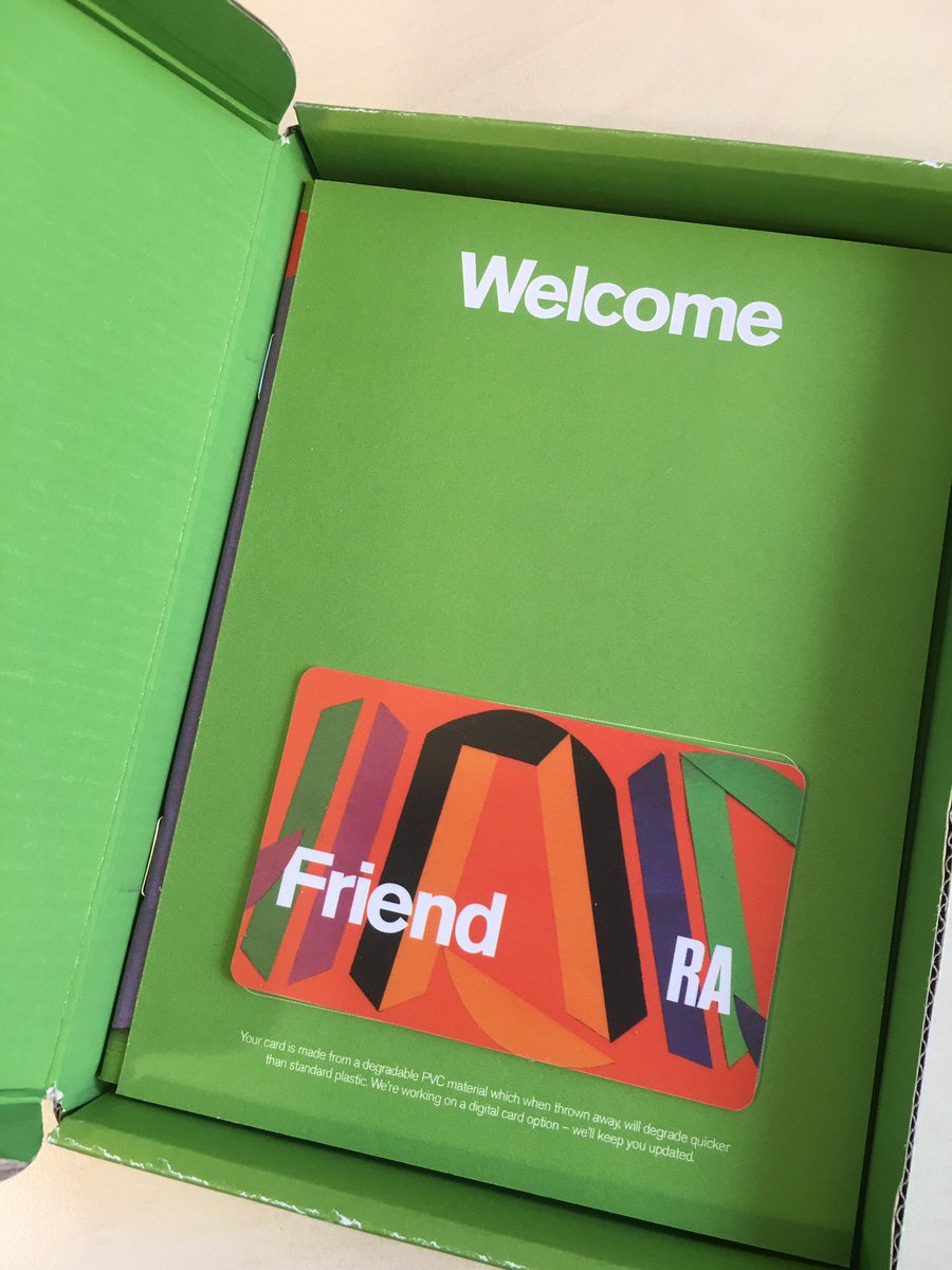 TriniMonteroM's tweet photo. @royalacademy, we are now Friends!!!! 🤩♥️ 

Thank you so much @mdavanwetton  for this wonderful gift!!! https://t.co/xYihi3C2bE