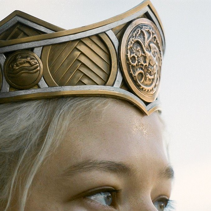 westerosies's tweet image. Kim Kardashian has purchased Rhaenyra Targaryens Crown for $500k, TMZ reports.