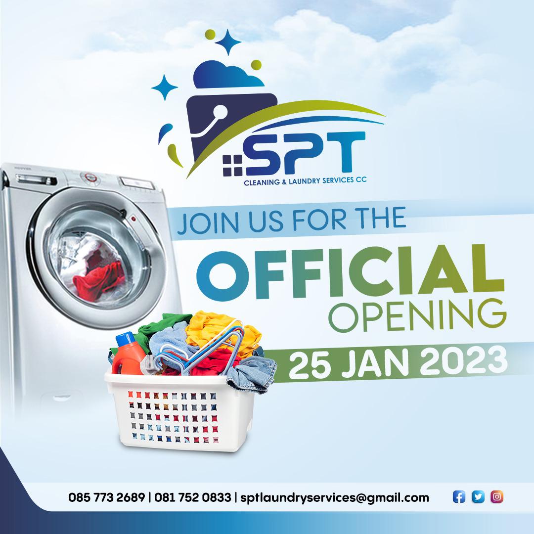 K_Hyphy's tweet photo. Good day, We are excited to say your days of undone laundry are over, we are officially opening on the *25th* *(that's Wednesday next week)*😊. Remember we will open Weekdays *07h30* to *18h00* and *08h00* to *14h00* on Saturdays only. *See you soon!* Please Share!! https://t.co/A2pMP92JHa