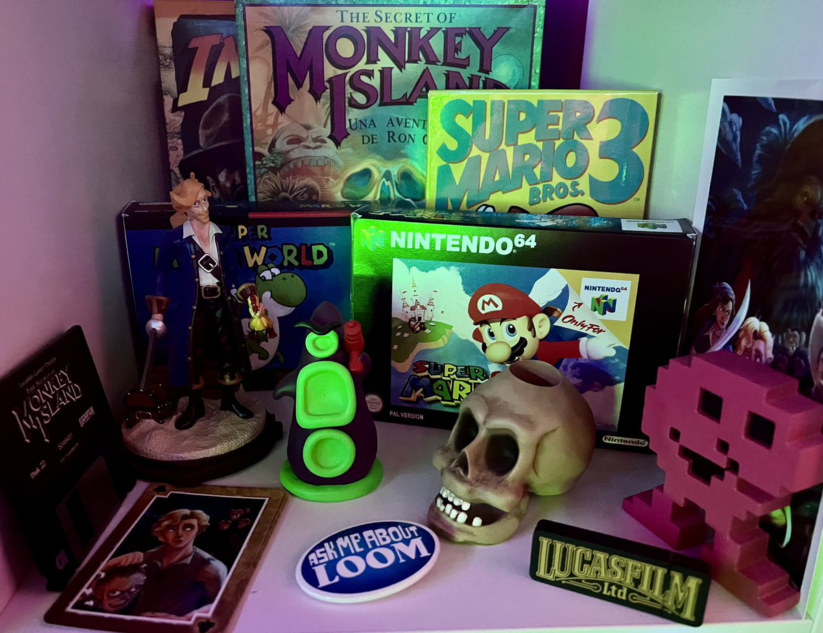 terux_'s tweet photo. Cuantos buenos momentos juntos.. #thesecretofmonkeyisland #indianajonesfateofatlantis #supermarioworld #supermario64 #supermariobros3 #dayoftentacle #abusimbel https://t.co/50aBoUFruR