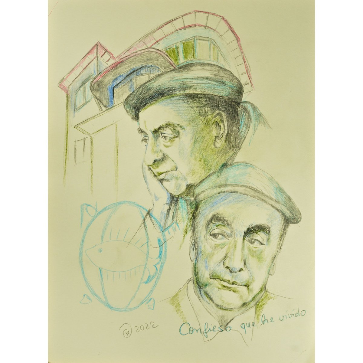 PortraitinOil's tweet photo. A new #portrait of the #poet #PabloNeruda (1904, #Parral- 1973, #Santiago).
.
#brigittedietz
#Neruda #IslaNegra 
 #portraitmaler  #SantiagodeChile 
 #Lasebastiana #Valparaíso
#portraitzeichnung #portraitsketch #portraitdrawings
#portraitdrawing
#dessin #dibujosalapiz #LaChascona https://t.co/vPGhHKRJBS