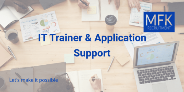 New opportunity! IT Trainer &amp; Application Support, £25,000 - £35,000 - #Peterborough.