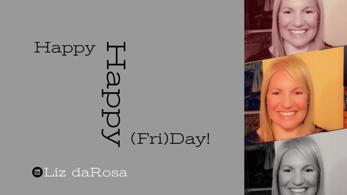What a happy happy day! 
It’s Friday! 

Enjoy the day &amp; push through to achieve one more step toward your goal…the week isn’t over yet! #JoyTrain #fridaymorning