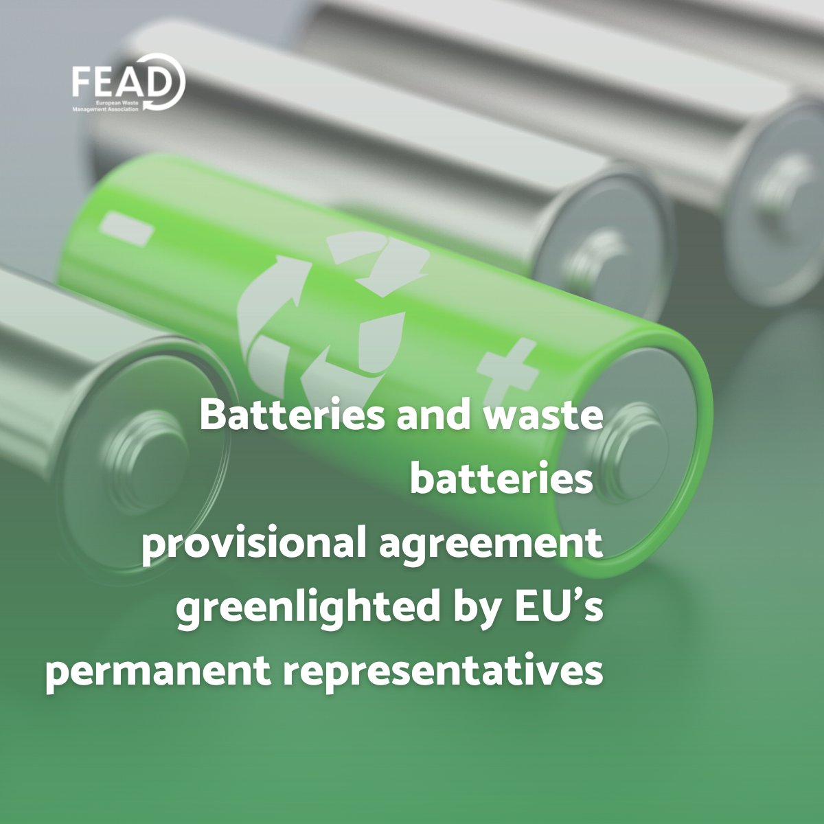 Recognising the importance of the file, FEAD & @Denuo_BE provided their expertise in a report on EV battery #recycling & second life applications, presented to Georges Gilkinet, Belgium's deputy PM & federal minister of #mobilityreport 

Read the report👉 bit.ly/3XJmrL3