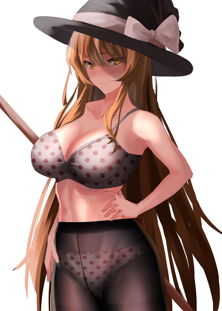 見せてくれる魔理沙 