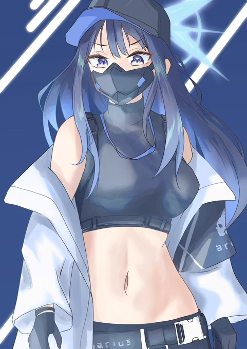 錠前サオリ#ブルーアカイブ 
