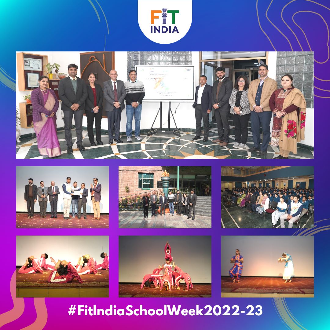 #FitIndiaSchoolWeek2022-23 celebrated at Ahlcon International School, Mayur Vihar 💪🇮🇳

Team Fit India also joined in to make this grand fitness fiesta successful!

Congratulations to everyone for participating and paving the way for a healthy &amp; #FitIndia
#FitSchoolCoolSchool 🎉