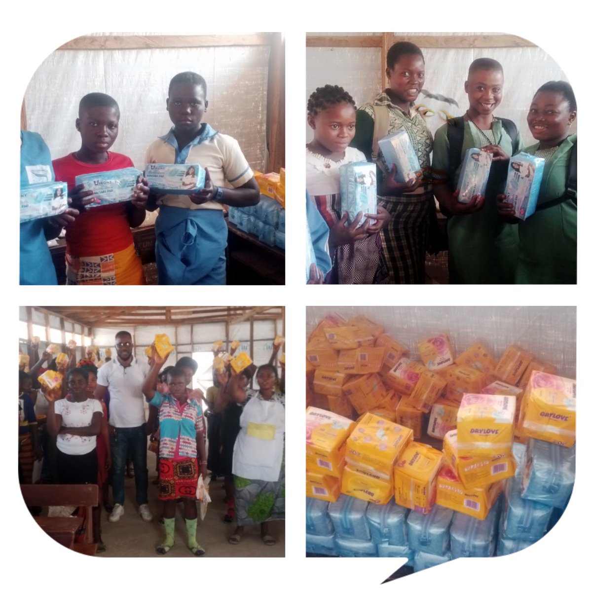 When refugees have access to safe and quality sanitary pads to manage their menstruation, the risk of infections reduces, they spend more time in school, businesses and work places. We did this, Thanks to DWS. God bless and replenish your sources. 
#refugeelivesmatter!!!