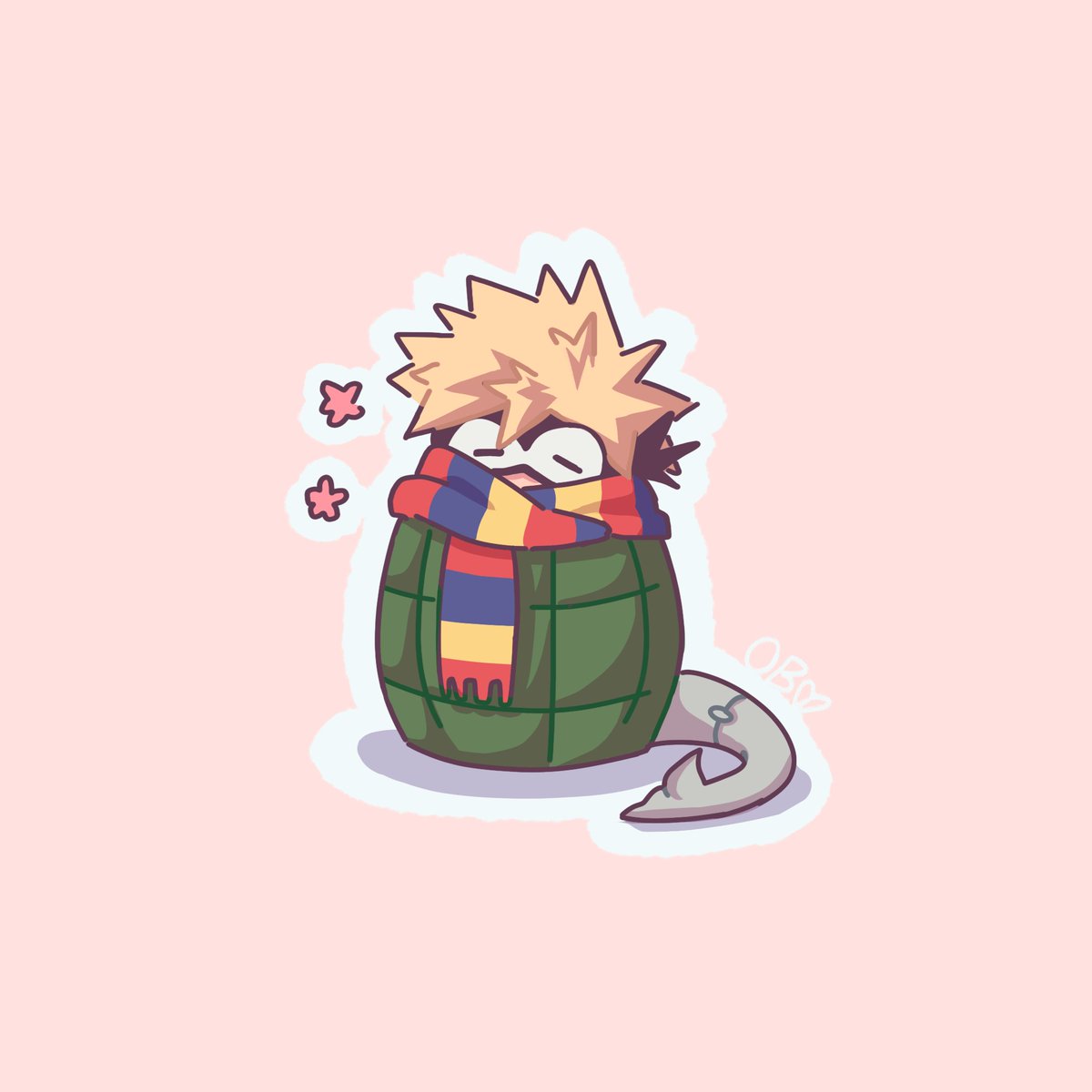 allium_boy_'s tweet image. izuku gave dynamy a little scarf but he prefers sharing a big one

kacchan isn&apos;t too happy about it though..

#ktdk #bkdk #dynamy
