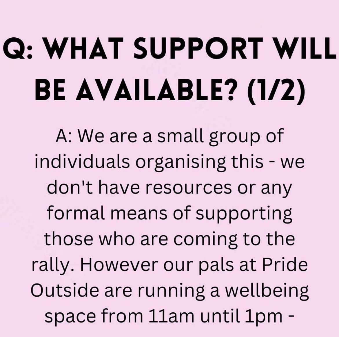 AFrazzledScot's tweet photo. Some FAQs for the Glasgow Rally for Trans Equality tomorrow at 11am at the Buchanan Galleries steps ⬇️
Please share as widely as possible, particularly to those not on social media https://t.co/XdHOH785lZ