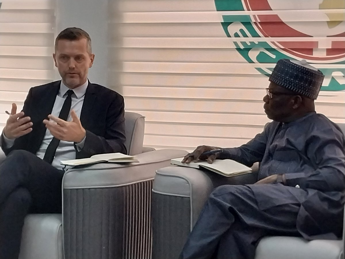 I reiterated ECOWAS Management's vision of "ECOWAS of the People: Ensuring Peace and Prosperity for All" and the role of our strategic partners in achieving this laudable vision.