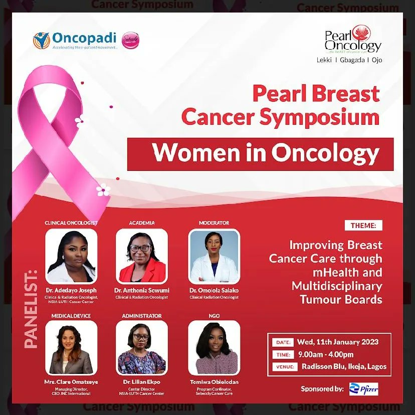 Our MD/CEO, Clare Omatseye (@caojnci) was on the panel at the recent Women in Oncology session hosted by <a href="/oncopadiapp/">OncopadiApp</a> where she shared thoughts on the future of Radiation oncology and breast cancer care in Nigeria. 

#JNCI #CancerCare #MedicalEquipmentSolutions