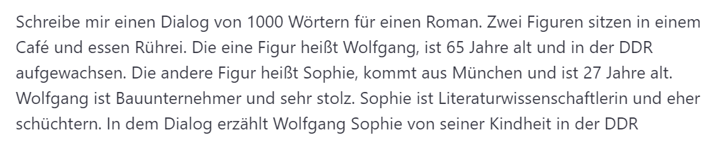 TamaraSchopka's tweet photo. Okay, I'm late to the party, aber was #ChatGPT heute schon an Dialog raushaut, ist echt beeindruckend. Das war das Infofutter: (1/4) https://t.co/9bMyPhlx8t