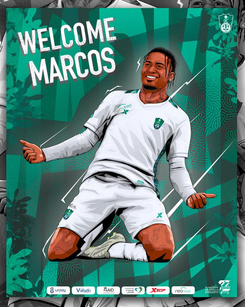 تقرر أن يصل اللاعب البرازيلي #ماركوس_امارال إلى مطار الملك عبدالعزيز الدولي بجدة، مساء اليوم عند الساعة ٨:٣٠م على متن طائرة الخطوط القطرية، تمهيداً لإجراء الفحص الطبي، ومن ثم التوقيع الرسمي لانضمامه للفريق الأول لكرة القدم.

#الأهلي