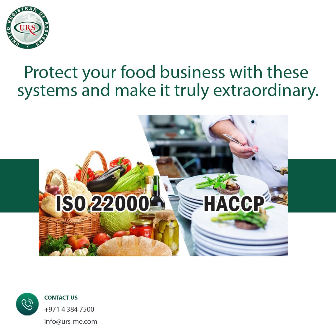 ursmiddleeast's tweet photo. ISO 22000 and HACCP are the most important systems of food safety.
They help eliminate potential risks, and they integrate the principles of the system of hazard analysis and critical control points.
+97143847500 / info@urs-me.com!
#ISO22000 #ISO22000Certification #FSMS #HACCP https://t.co/zoopI3rZ4t