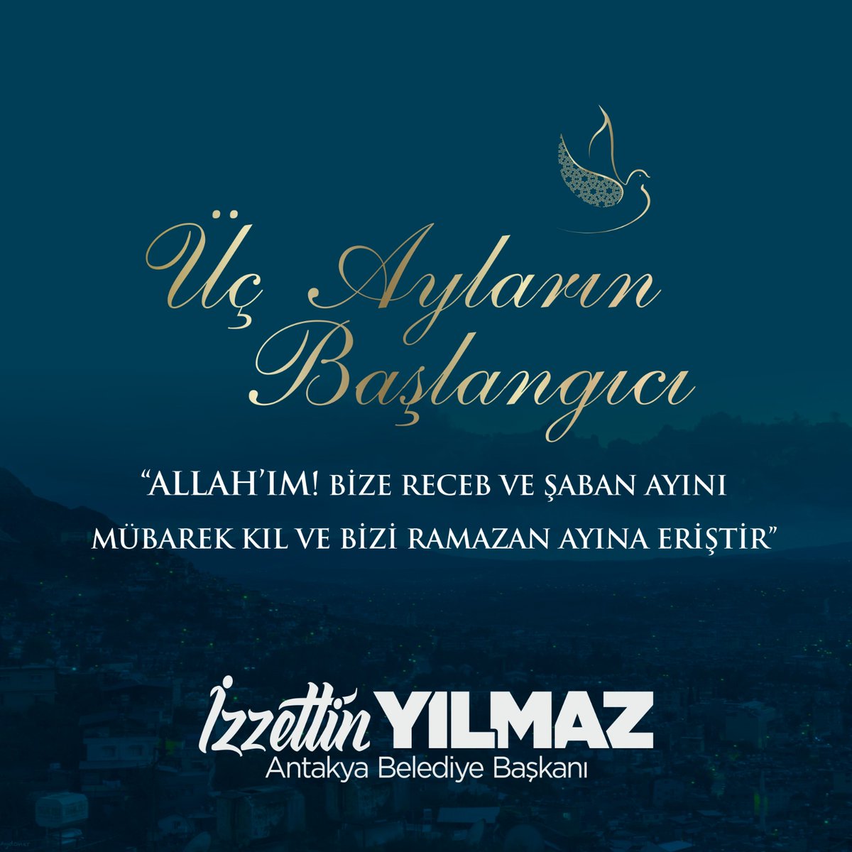 💫Allah’ım, Recep ve Şaban ayını bize mübarek kıl ve bizi Ramazan’a ulaştır. Ramazan'ın habercisi Üç Aylarımız mübarek olsun.