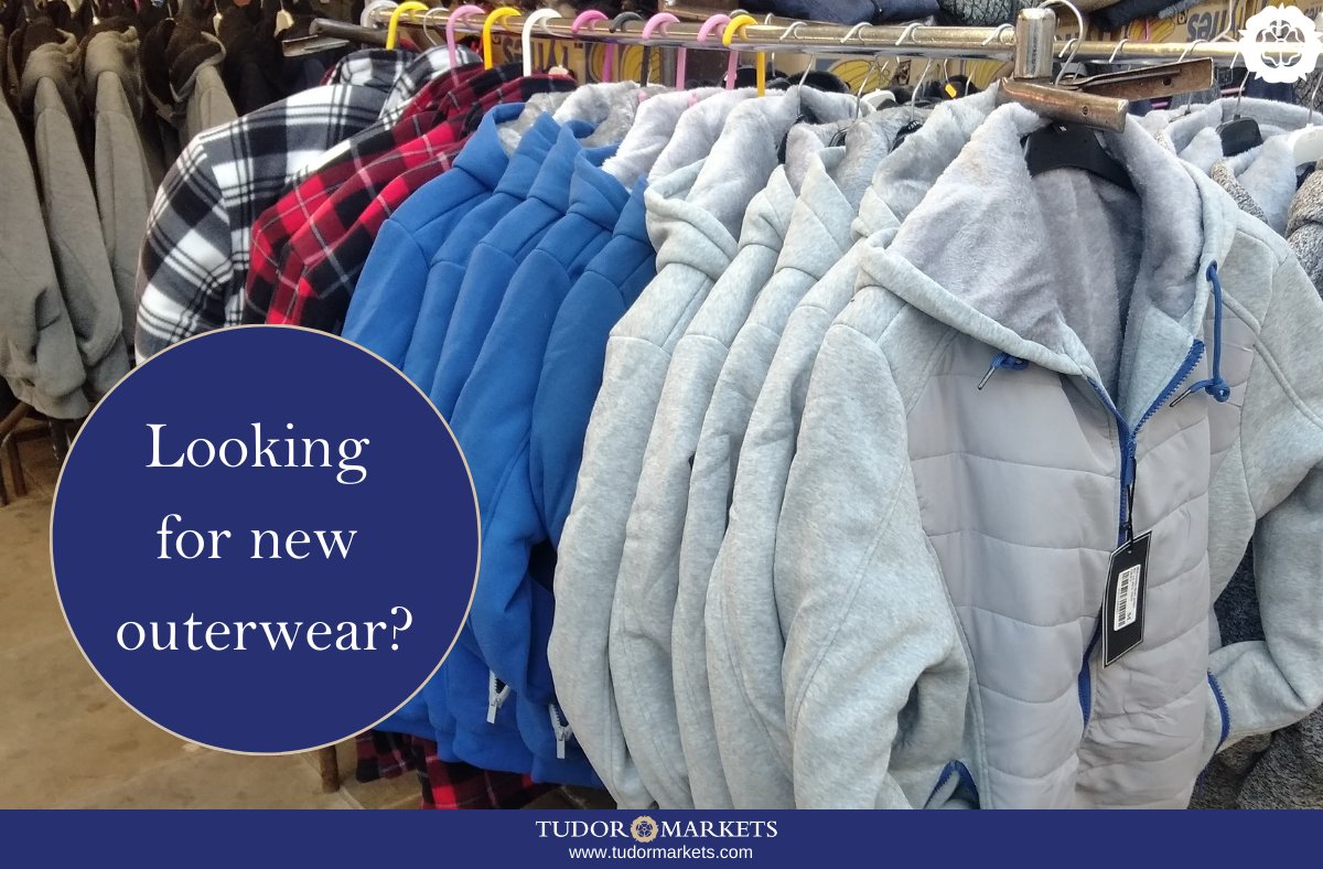 DudleyTCMarket's tweet photo. Looking for a new coat or hoodie? We could have what you need.

#DudleyMarket #SupportDudley #OpenAirMarket #ShopLocal #ShopSmall #Community https://t.co/BrS04xDAqh
