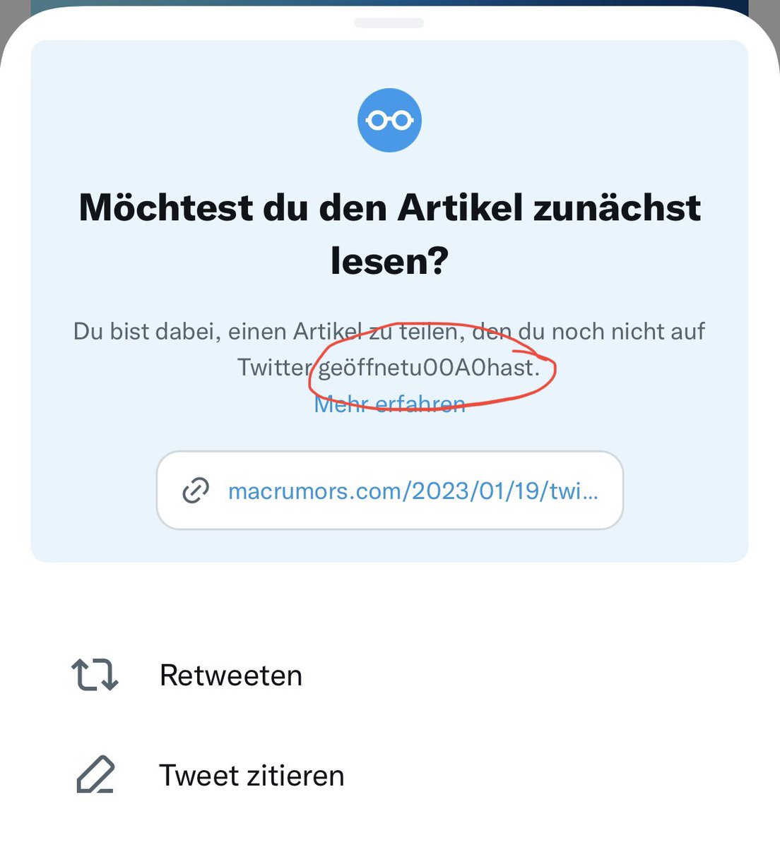 Die Twitter App ist auch wirklichu00A0großartig! 🙃🙂