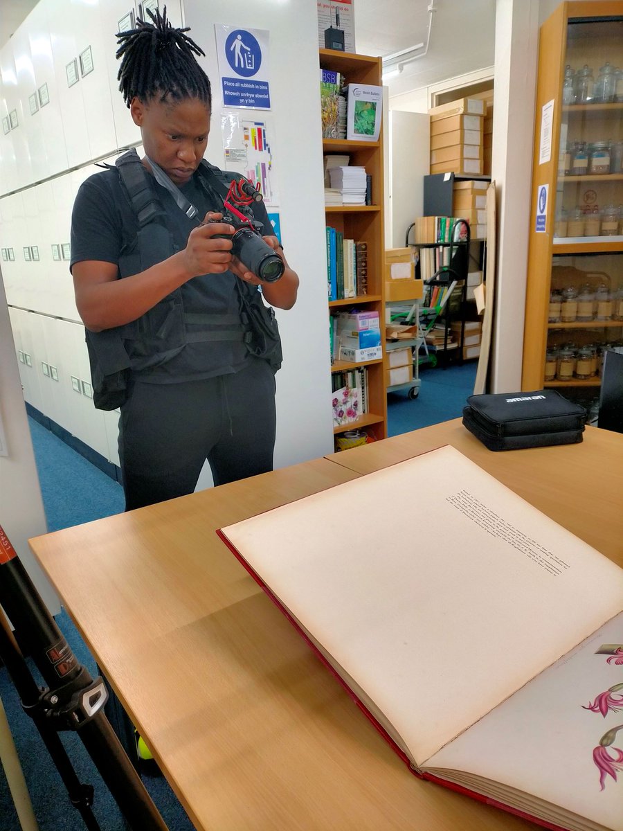 Excited to work with film-maker O’Molemo Thamae creating a film featuring string from the Botany collections <a href="/Museum_Cardiff/">Amgueddfa Caerdydd</a>. The sisal hemp string was manufactured in the 1920s in the oppressive Barberton Prison in South Africa #BotanicMonday #decolonisation