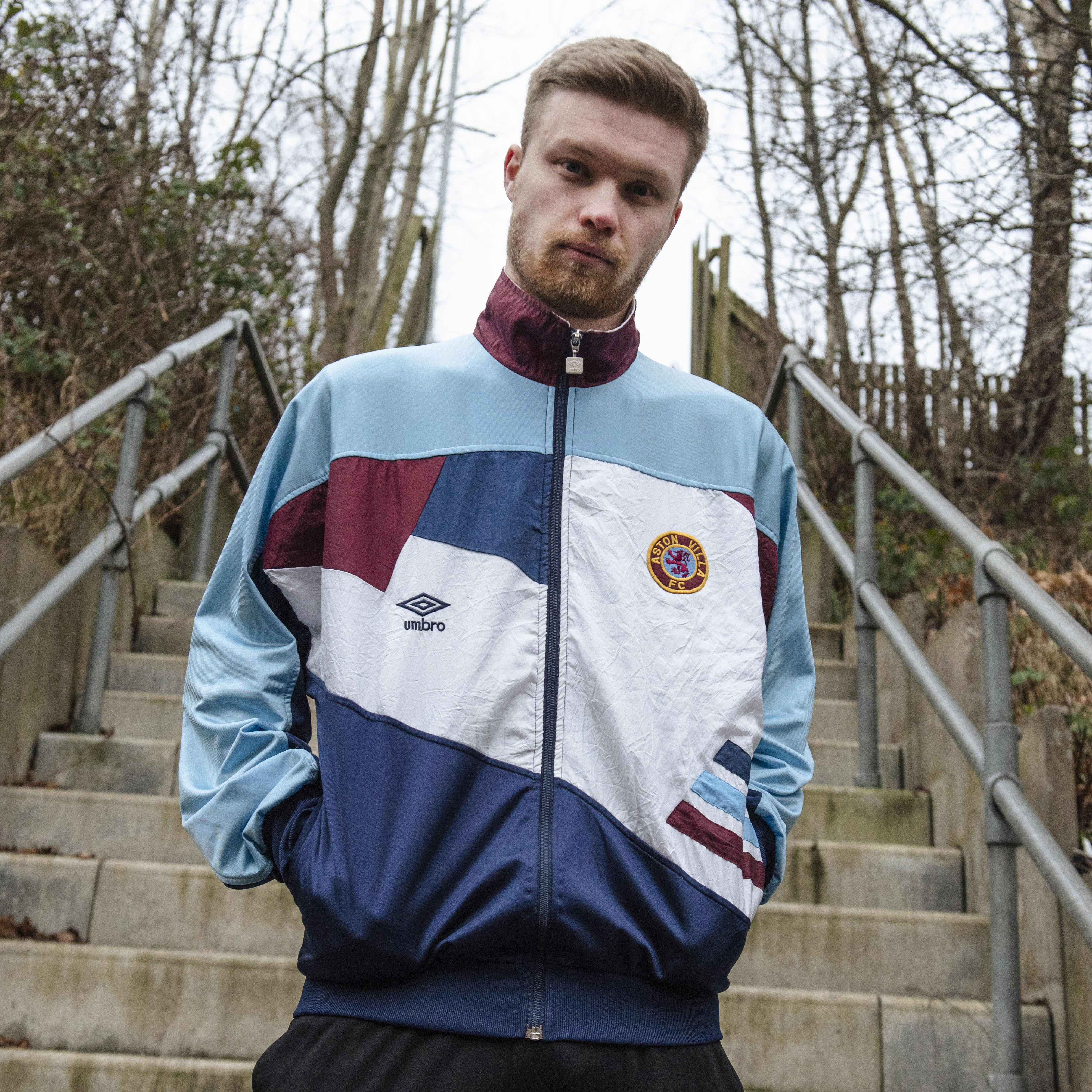 Classic Football Shirts on X Aston Villa 1990 Track Jacket by Umbro Hitting the site on Thursday in a size Large. https t RJCaJpGscJ X