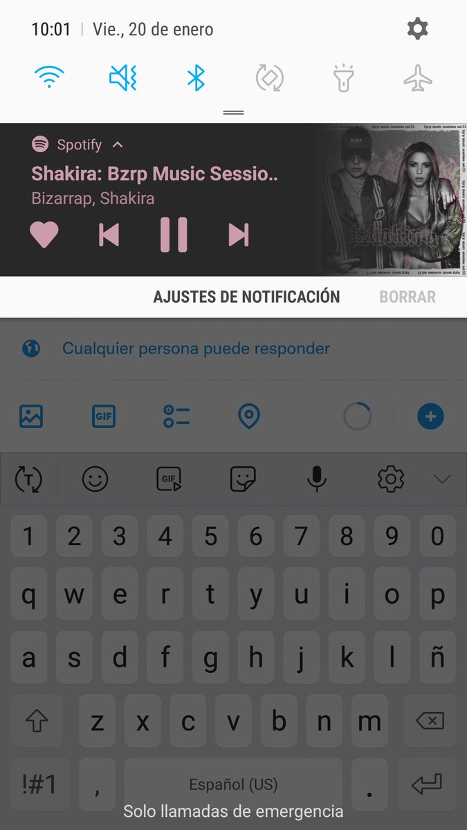 nx_dang's tweet photo. TODO BIEN SHAKIRA PERO ANDATE DE MI SPORIFY AHHHH
No está en la lista y aparece locooo https://t.co/GTub8Fw3Gb