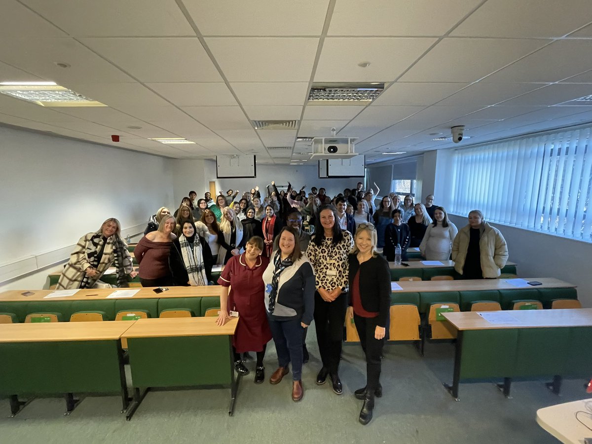 RushtonMel's tweet photo. Congratulations to our Jan 20 student nurses - celebrating the last day of their degree course. We are so proud of you. @NcaPef @DrJuliaRyan @MargaretRoweUoS https://t.co/dBU3Jr6PXs