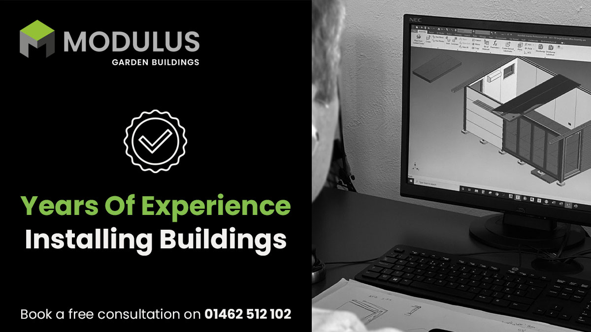 ModulusUk's tweet image. With years of experience installing buildings, we have perfected our garden room design. You can trust our building designs and be 100% confident that your building will be installed safely, guaranteeing a comfortable environment. 👌

#gardenroom #gardenbuilding