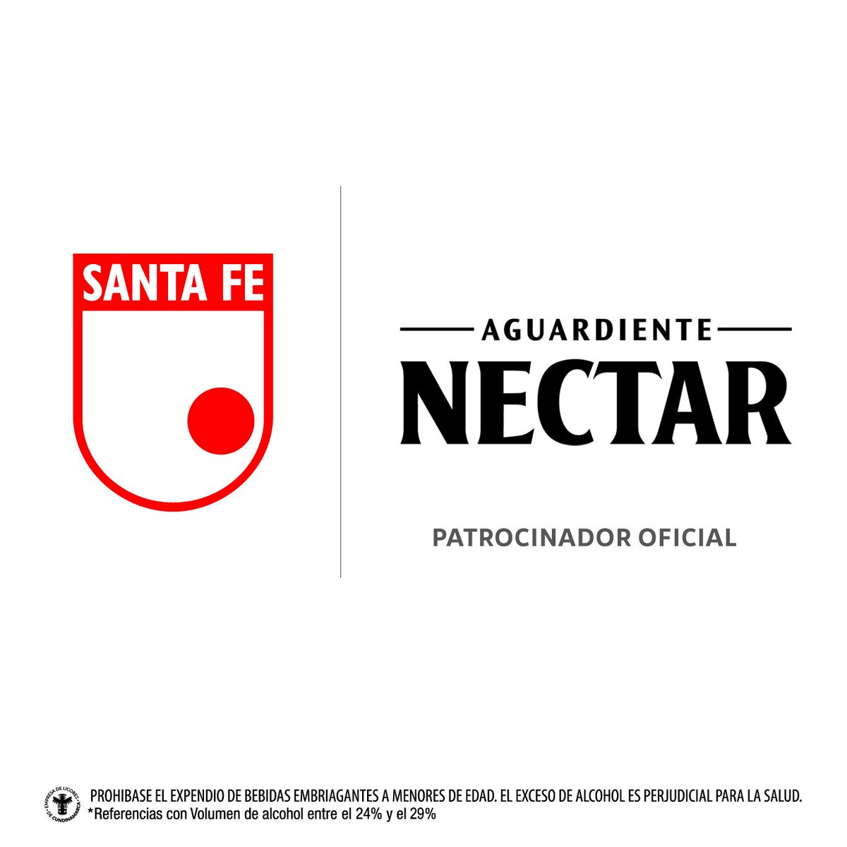 Orgullosos de contar con <a href="/Nectar_Colombia/">Aguardiente Nectar Oficial</a>.

¡Salud por esta gran familia 🇮🇩!