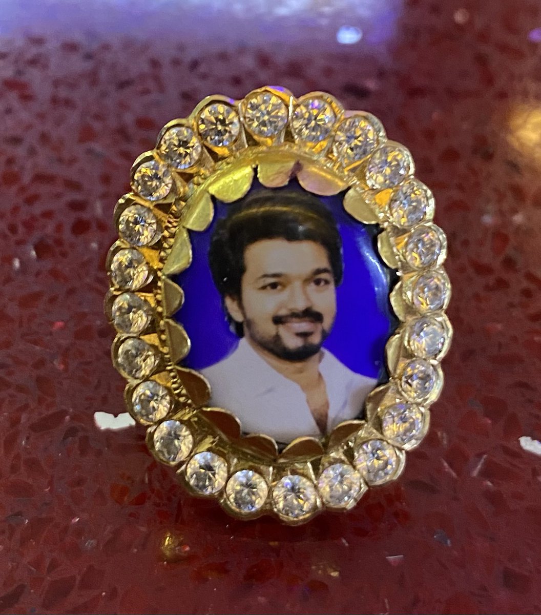 TamilanParthib1's tweet photo. Thalapathy ring https://t.co/uYjFKsq2L4