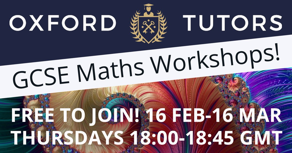 Oxford__Tutors's tweet image. Sign up now for our free GCSE Maths revision courses. Our experienced Maths tutors will guide students through GCSE Maths topics and past exam questions. Boost confidence and improve grades! #mathstuition #mathscourse #studymathsonline oxfordtutors.com/revision-cours…
