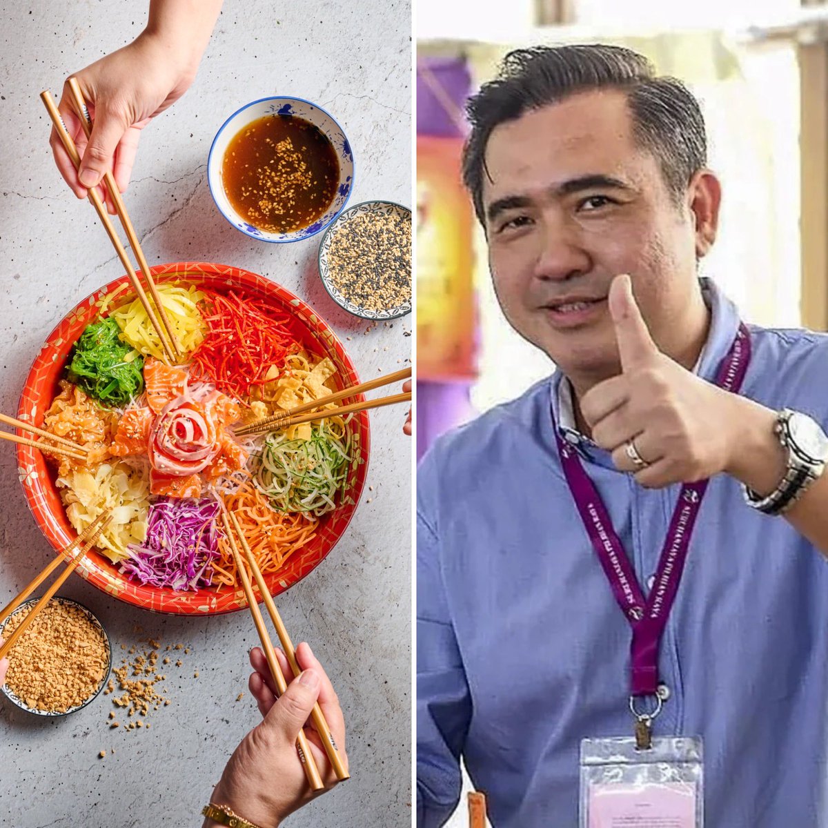 daddy on Twitter "RT adrianlimcheeen Yee Sang makanan yg selalunya