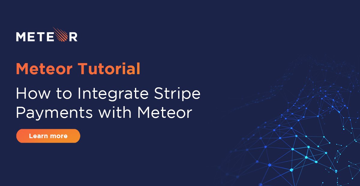 meteorjs's tweet image. Meteor ambassador and creator of Codify Tools, @juanpmd, has published a new tutorial that shows how to establish a unique payment solution for Meteor using Stripe and React.
Read more here: social.meteor.com/stripe-meteor
#meteorjs #javascript #react #Stripe