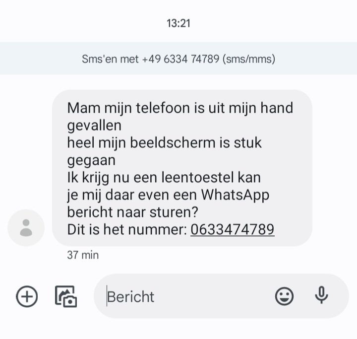 Ach wat sneu nou toch weer.