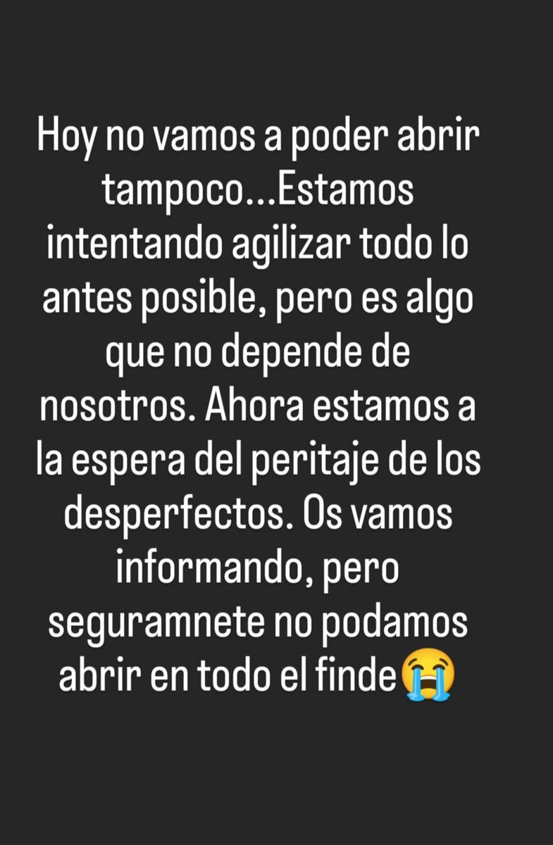 Se nos inundó el bar😑. Gracias a dios no hay desperfectos electrónicos, solo en el inmueble. Dejamos esto aquí por si alguien no nos sigue en las otras redes. Vamos a estar cerrados hasta nuevo aviso, esperemos que sean solo unos días. Gracias a todos por el apoyo recibido ❤
