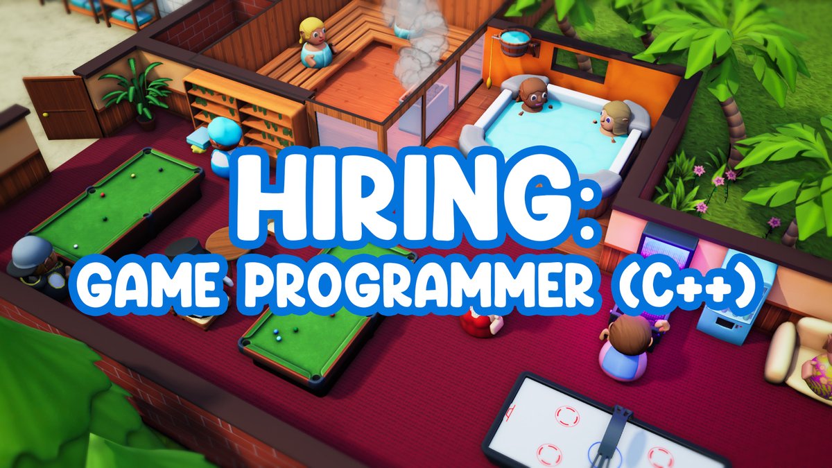 PathosInteract's tweet image. Pathos is expanding! Are you an awesome game programmer with C++ experience? Then you might be just the one we're looking for!
Join our small but evolving game studio in Gothenburg! Full-time, on-site. Read more and apply here: linkedin.com/jobs/view/3444…
#indiedeveloper #gamedevjob
