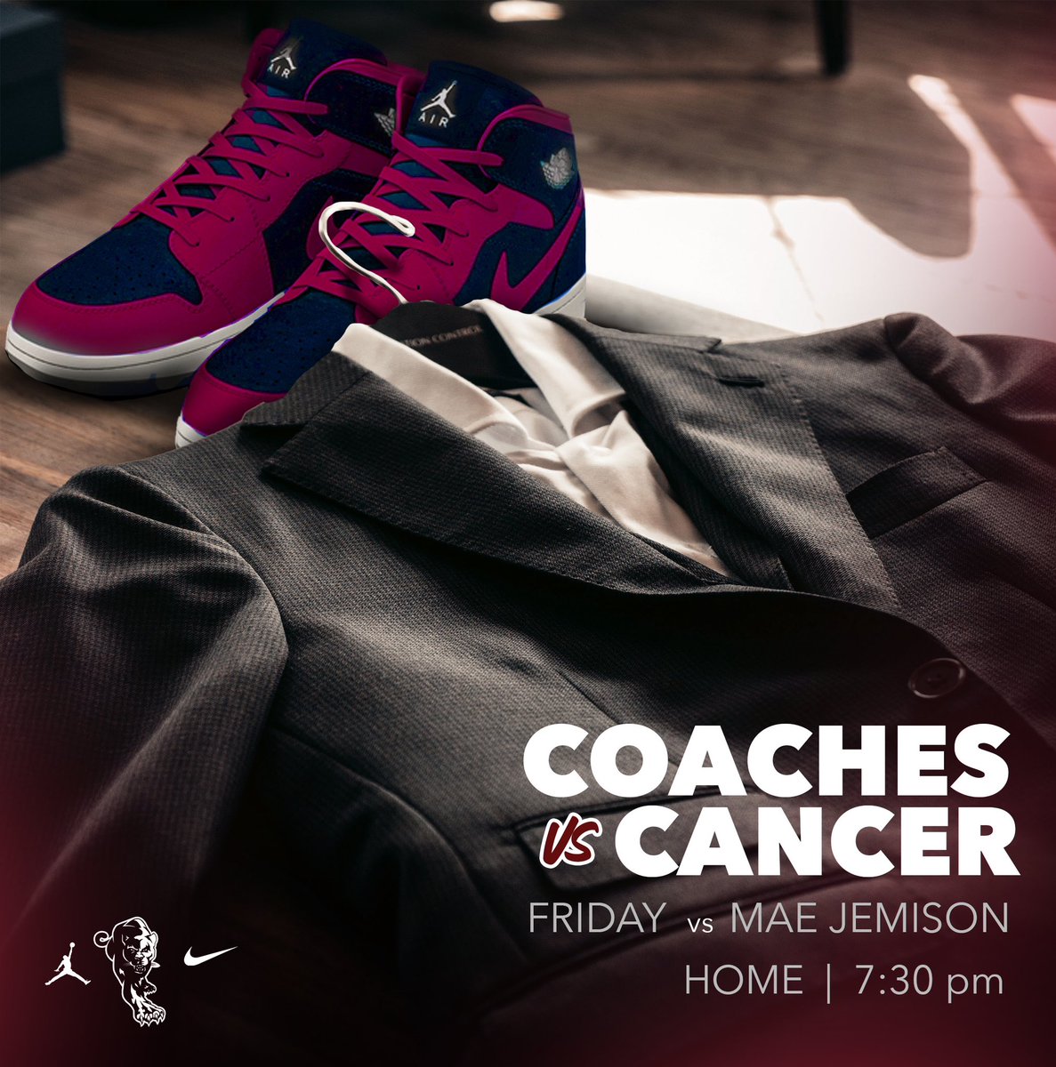 HuntsvilleMBB's tweet photo. πGAME DAY π€
βοΈ Coaches Vs. Cancer Night
#5 Huntsville (16-8)
π Mae Jemison
π Huntsville, AL
ποΈ Huntsville HS
π 7:30 PM CT
ποΈ GoFan
πΊ NFHS
#TTW | #HSVBKB https://t.co/KIwY3sSXbC