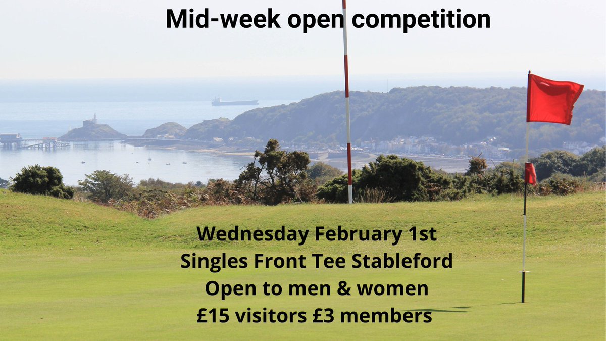 ClyneGolfClub's tweet photo. The first of our monthly Wednesday open competitions takes place on February 1st.

Book online via BRS or phone our pro shop on 01792 401989 Ext 2

https://t.co/Xu7FBJi8zC

#golf #Swansea #Gower #Mumbles #Opencompetitions https://t.co/bg0EyL3Cun