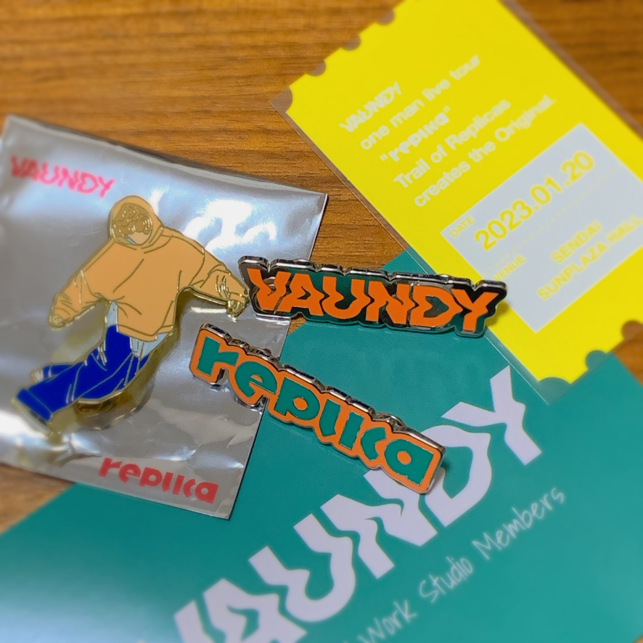 Vaundy replica バッジ 4種コンプリートセット Vaundy replica バッジ 4種コンプリートセット