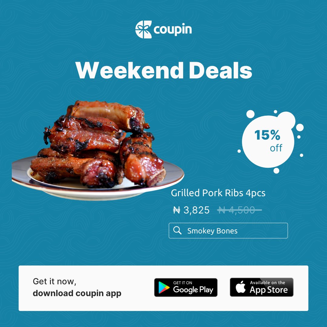 Shopping is like a puzzle, you will never get it if you don’t buy it 🤩. 

Many more deals coming.. stay tuned. 
_____
Download Coupin now (link in bio) and get the best deals near you!
_______
#coupin #coupindiscounts #sales #lagosvendor #lagosnigeria #lagosbusiness #BBTitans