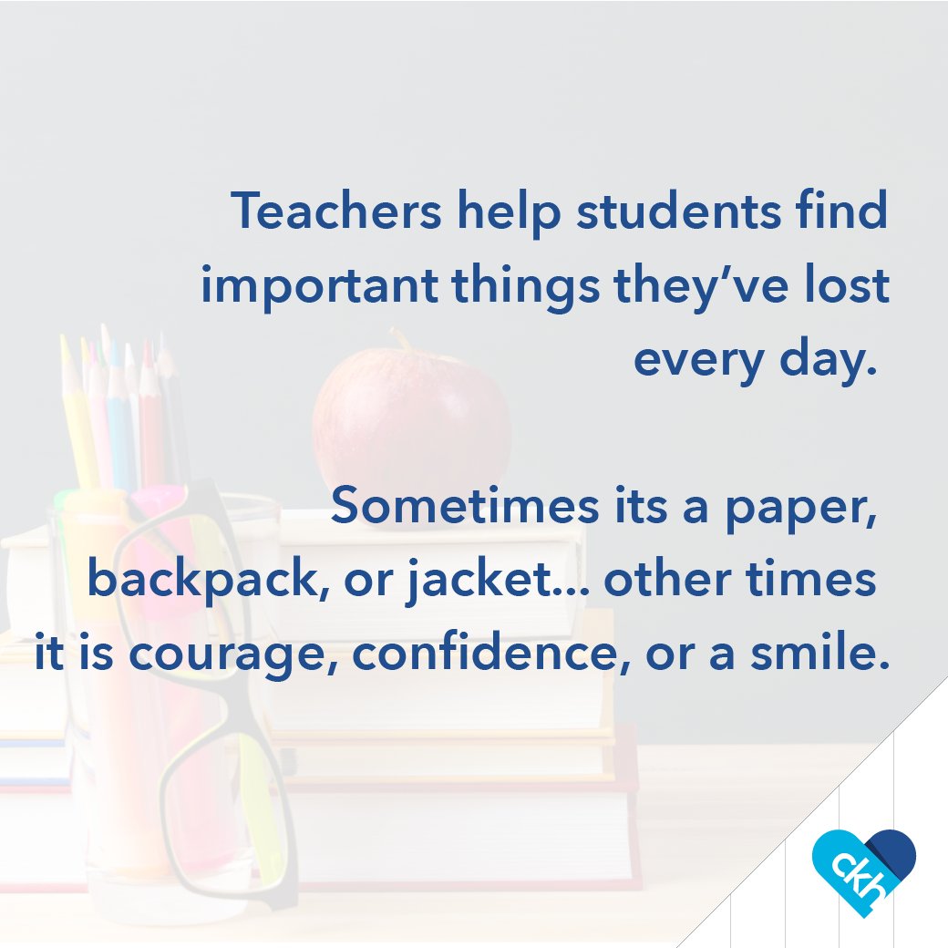 iheartckh's tweet photo. Sometimes the greatest gift a teacher can give their students is the reassurance that their teacher believes in them! https://t.co/cwUr2RPtEH