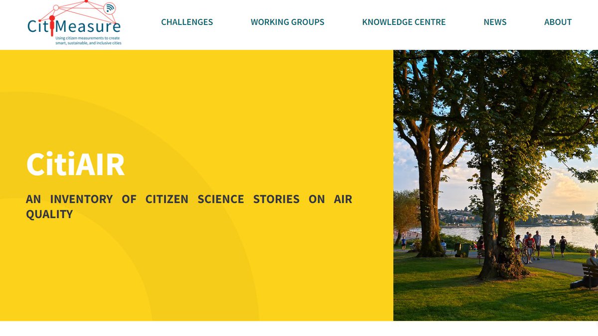Are you into environmental citizen science? Join us in our webinar "CitiAIR: untapping the potential of citizen science on air quality" on Feb 8 at 14:30. You can register here: teams.microsoft.com/registration/C…
#CitizenScience #AirQuality