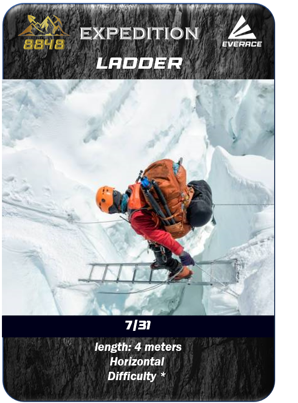 Everacetoken's tweet photo. #everestexpedition
Today Ladder 7/31
The most easy one to cross
#everace #everest #himlaya #game #Play2Earn https://t.co/2CqUJX5ThA