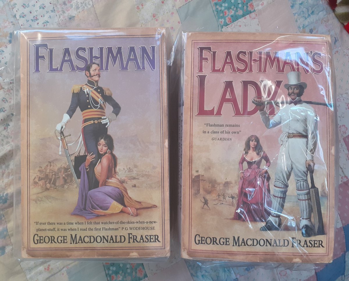 EAlpsten_Author's tweet image. Are the #Flashman books appropriate as a birthday present for a newly 13 year old? It's a bit late to ask - I bought all 12 on @ebay - and I love the cover design from a different era...Happy weekend,  all of you! #HistoricalFiction #boys