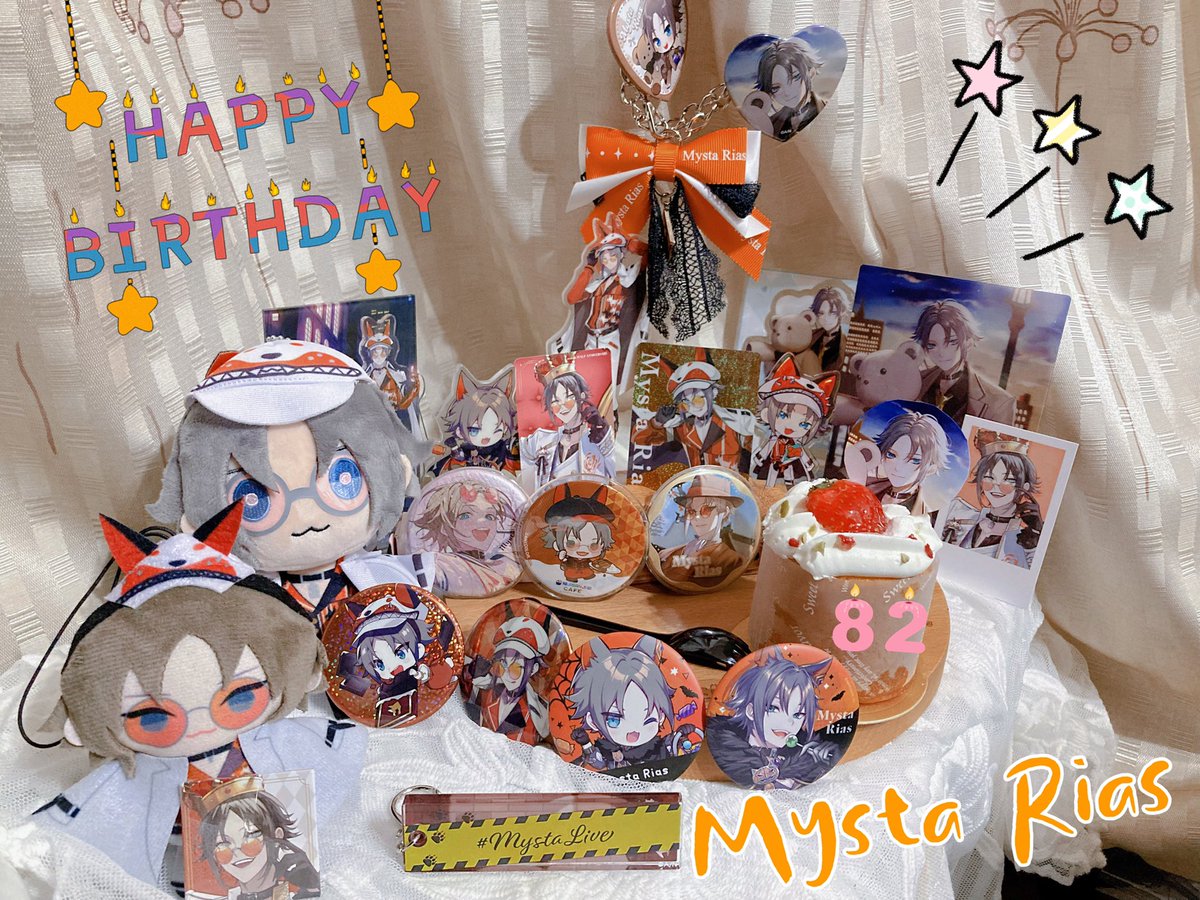 misenyayoi's tweet photo. HBD Mystaaaaaaa!!!!
#MystaRias #MystaDay2023 #Myscakes https://t.co/LKSFM2xrBv
