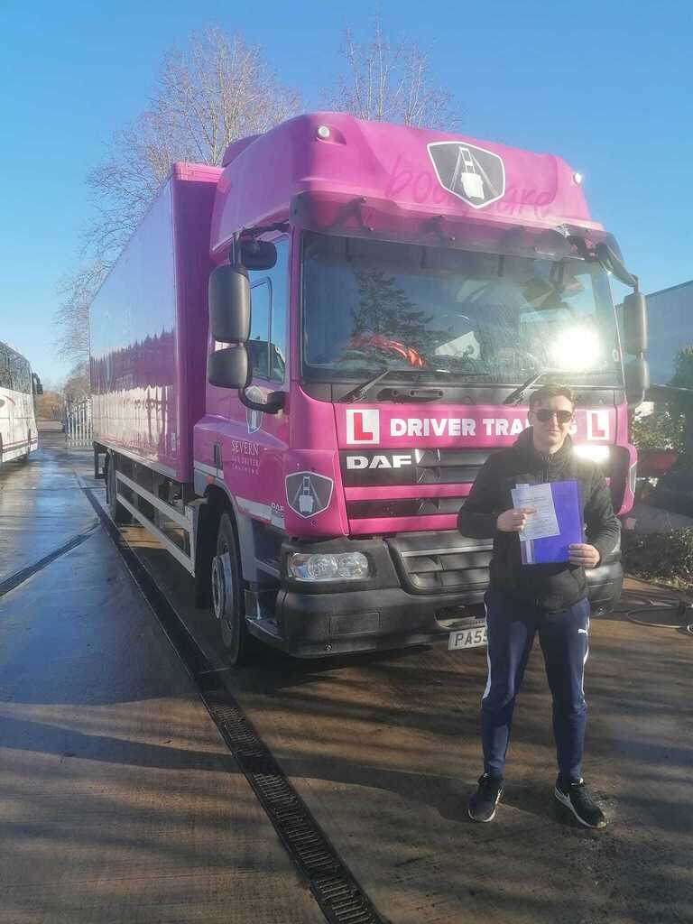 Well done Damian for passing your category C licence today.
Very best wishes for your future driving career. 
ift.tt/TfFjdW8
#drivertraining #LGV #lgvtraining