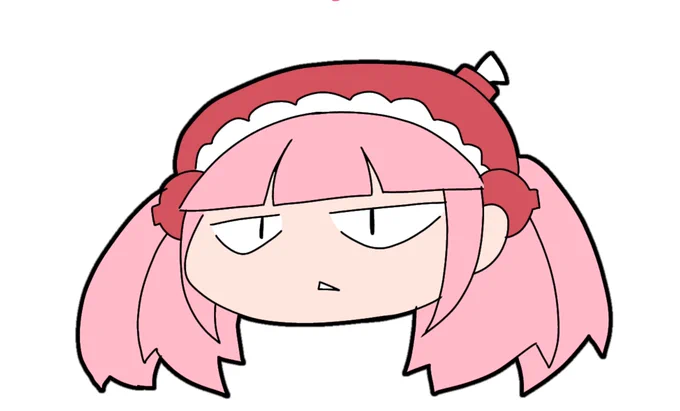 もう既に結構モモコ描いてるはずなのにほとんどこの顔でしか描いたことない 